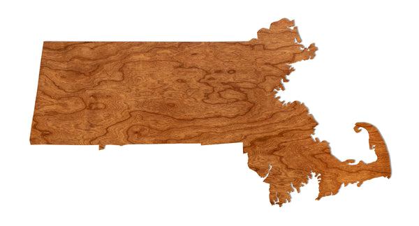 State Map Wall Hanging Massachusetts