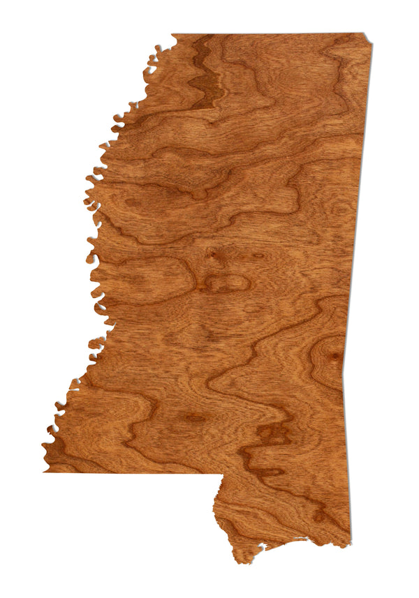 State Map Wall Hanging Mississippi