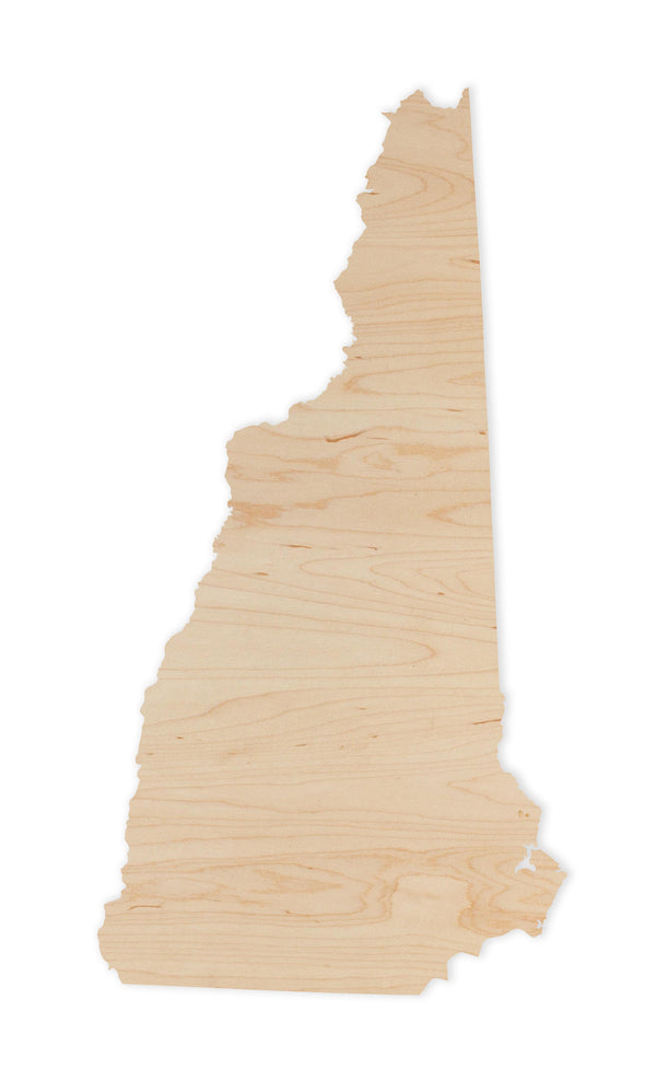 State Map Wall Hanging New Hampshire