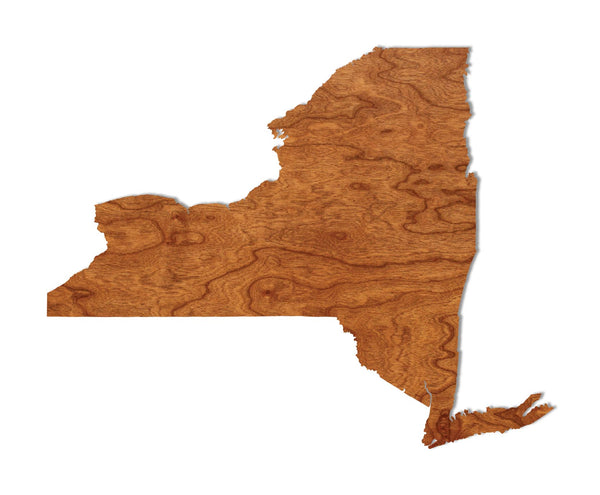 State Map Wall Hanging New York