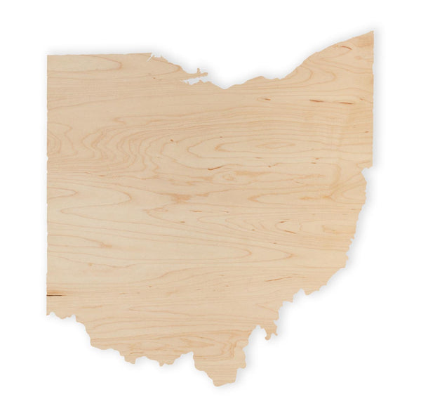 State Map Wall Hanging Ohio