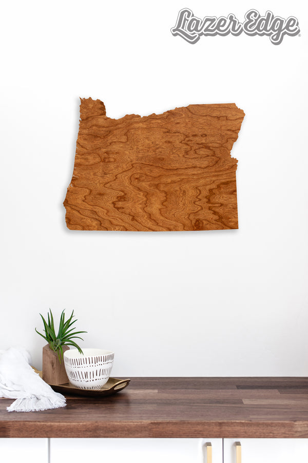 State Map Wall Hanging Oregon