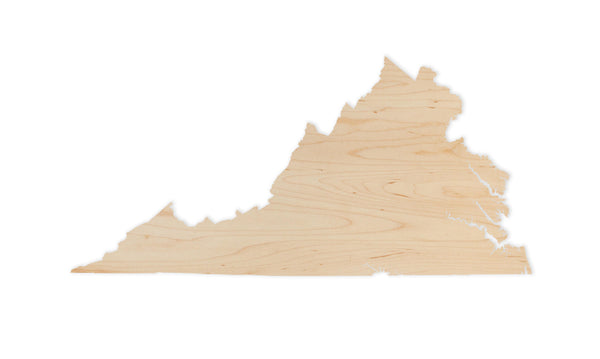 State Map Wall Hanging Virginia