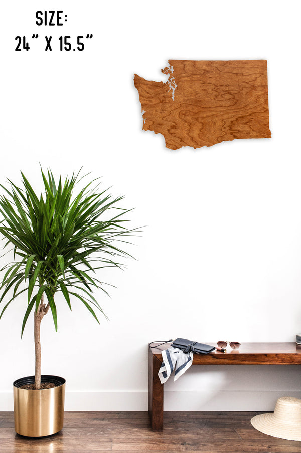 State Map Wall Hanging Washington