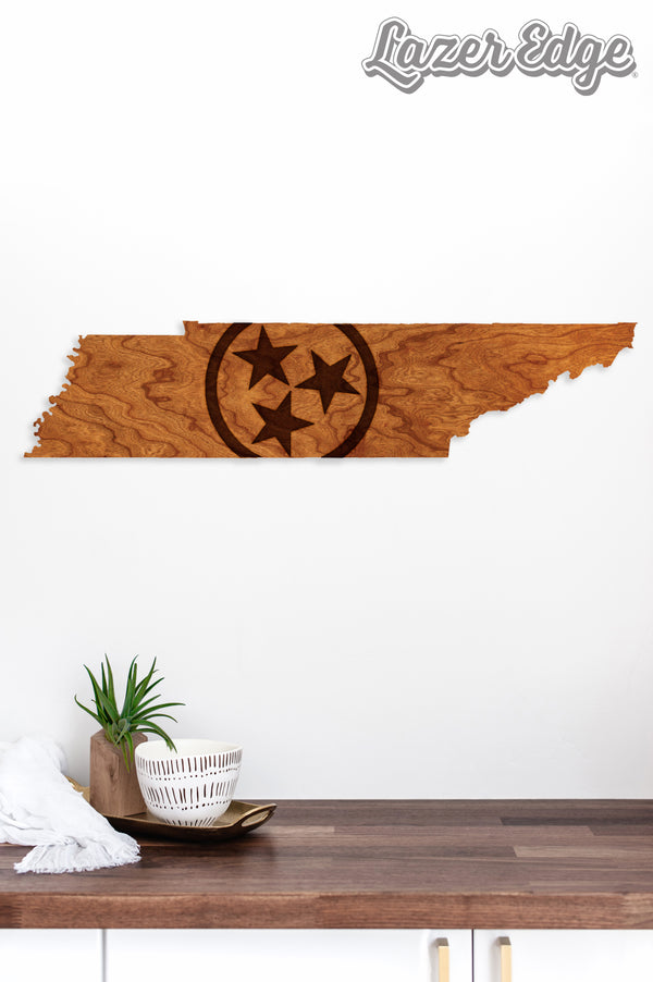 State Flag Wall Hanging TN Flag