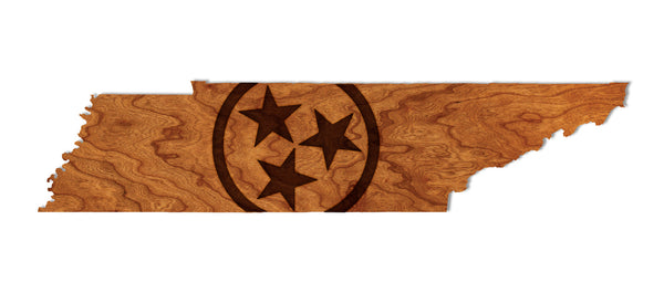 State Flag Wall Hanging TN Flag