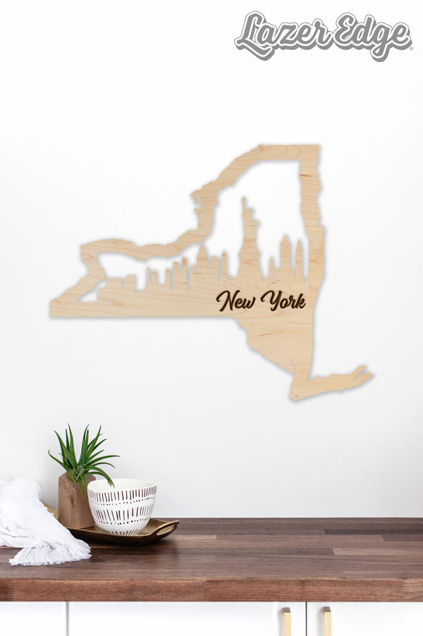 Skyline Wall Hanging New York NY